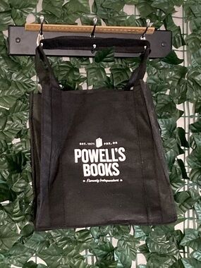 Powell's Books Black Logo Tote